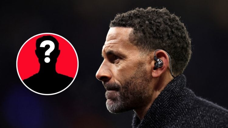 Rio Ferdinand pundit for TNT Sports during the UEFA Champions League 2024/25 Round of 16 Second Leg match between Aston Villa FC and Club Brugge KV...