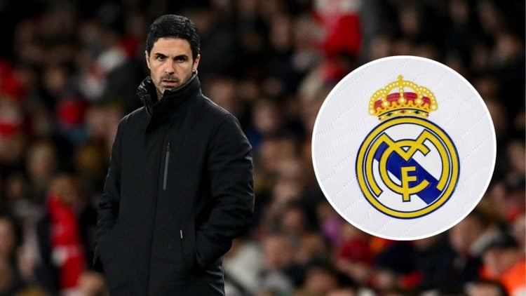 Image of Arsenal manager Mikel Arteta of Arsenal looks on during the UEFA Champions League 2024/25 Round of 16 Second Leg match between Arsenal FC ...