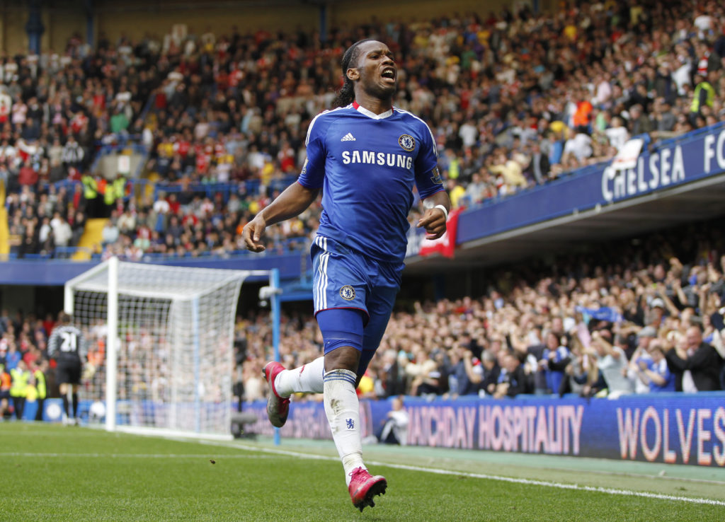 Chelsea's Ivory Coast footballer Didier