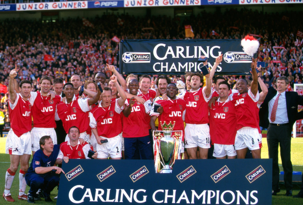 Football - Arsenal Champions 1998