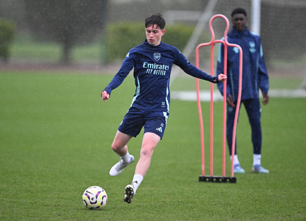 Arsenal U18 Training Session