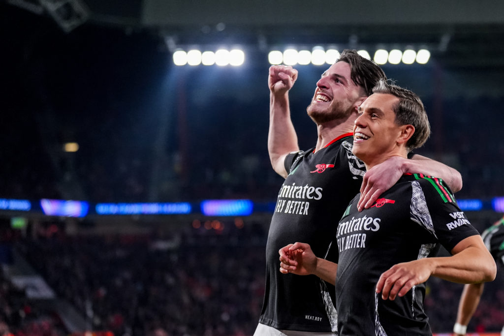 PSV Eindhoven v Arsenal FC - UEFA Champions League 2024/25 Round of 16 First Leg