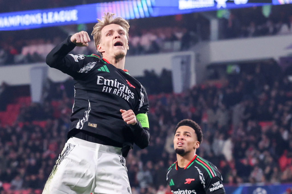 PSV Eindhoven v Arsenal FC - UEFA Champions League 2024/25 Round of 16 First Leg