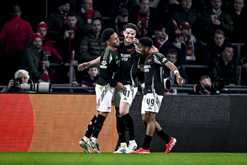 PSV Eindhoven v Arsenal FC - UEFA Champions League 2024/25 Round of 16 First Leg