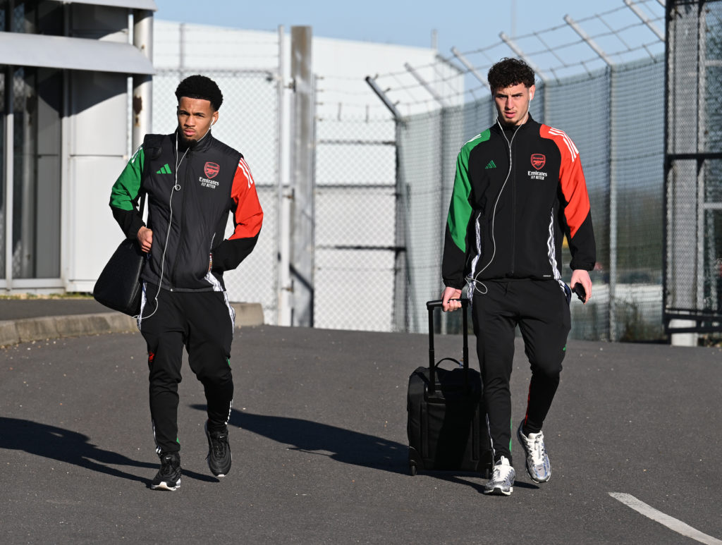 Arsenal Travel to Eindhoven for the UEFA Champions League Match Between PSV Eindhoven and Arsenal