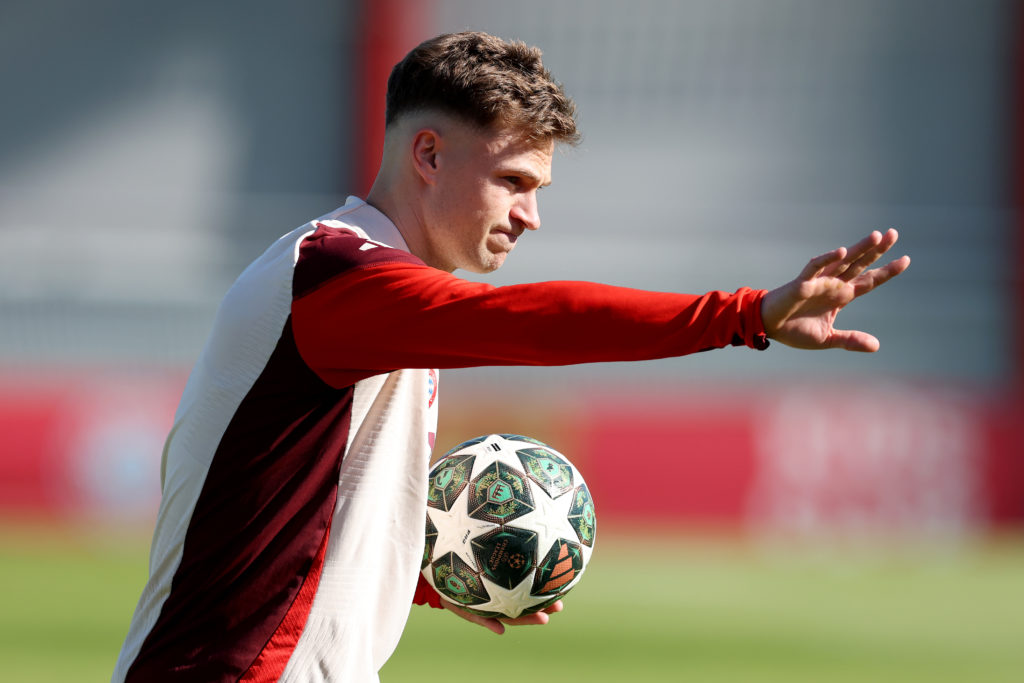 FC Bayern München Training Session And Press Conference - UEFA Champions League 2024/25 Round of 16 First Leg