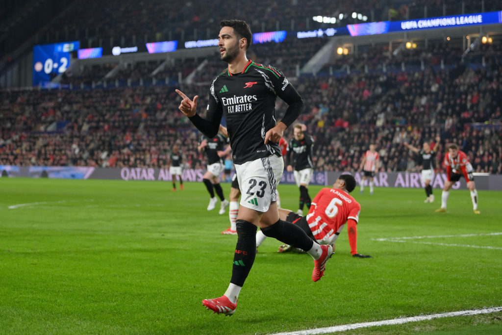 PSV Eindhoven v Arsenal FC - UEFA Champions League 2024/25 Round of 16 First Leg