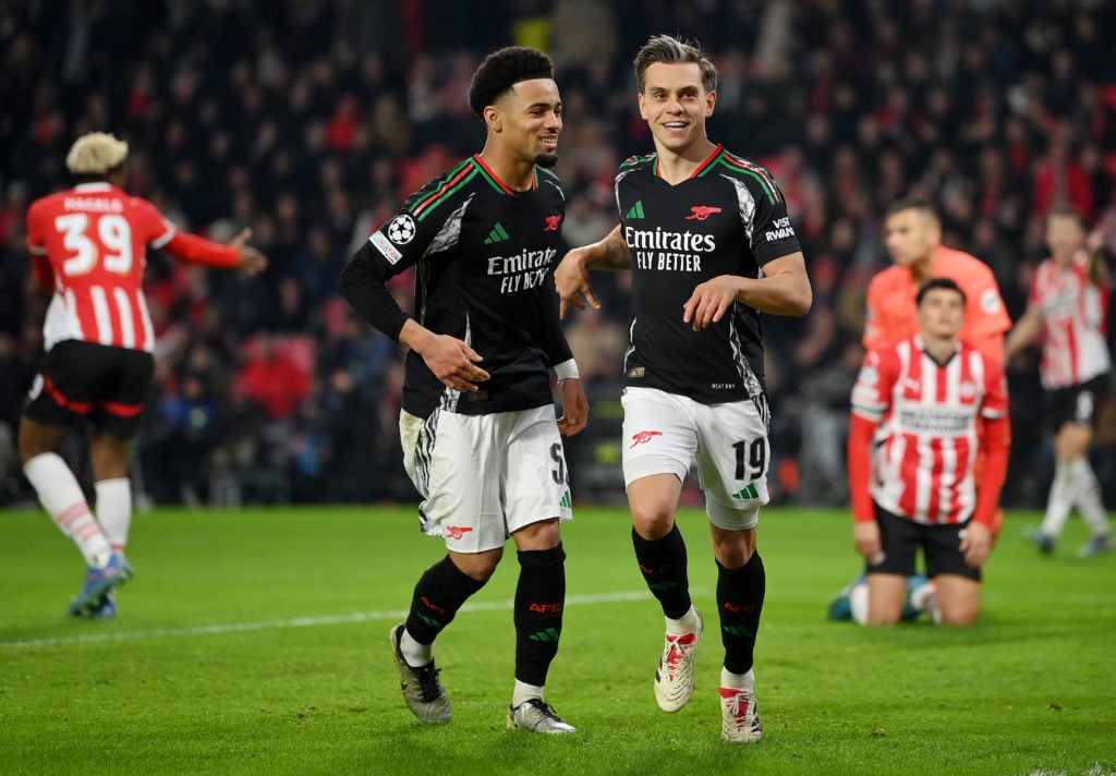 PSV Eindhoven v Arsenal FC - UEFA Champions League 2024/25 Round of 16 First Leg