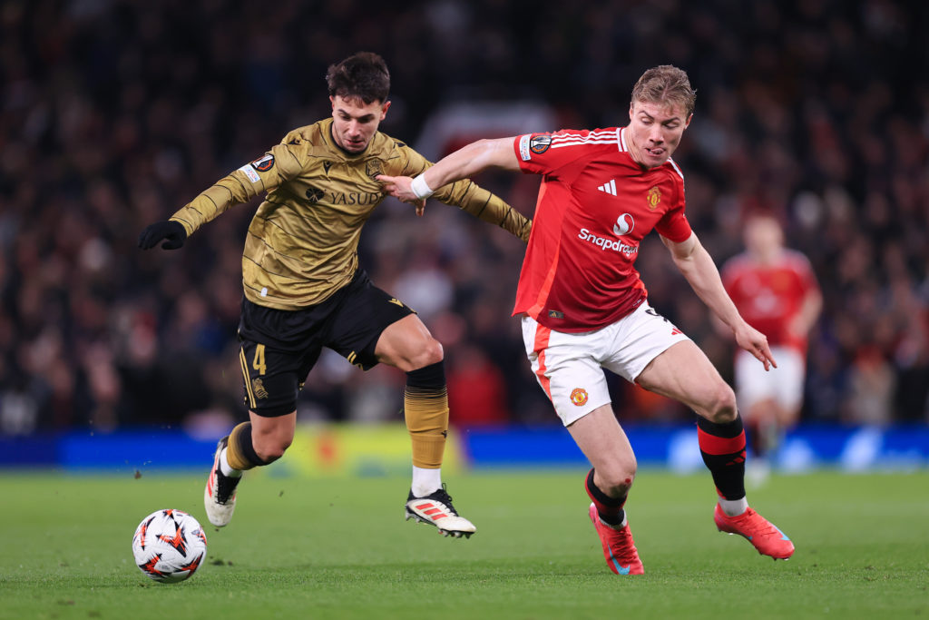 Manchester United v Real Sociedad de Futbol - UEFA Europa League 2024/25 Round of 16 Second Leg