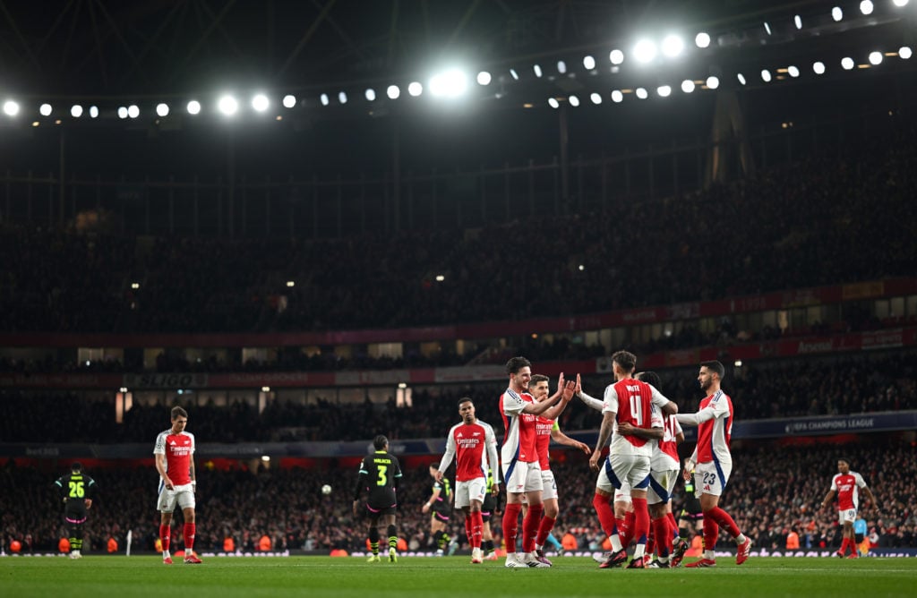 Arsenal FC v PSV Eindhoven - UEFA Champions League 2024/25 Round of 16 Second Leg
