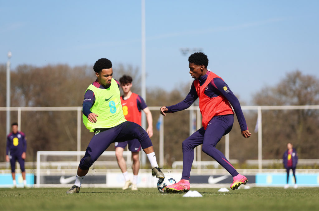 England U21 Men Training Session