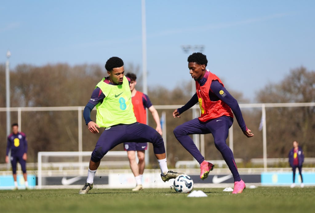 England U21 Men Training Session