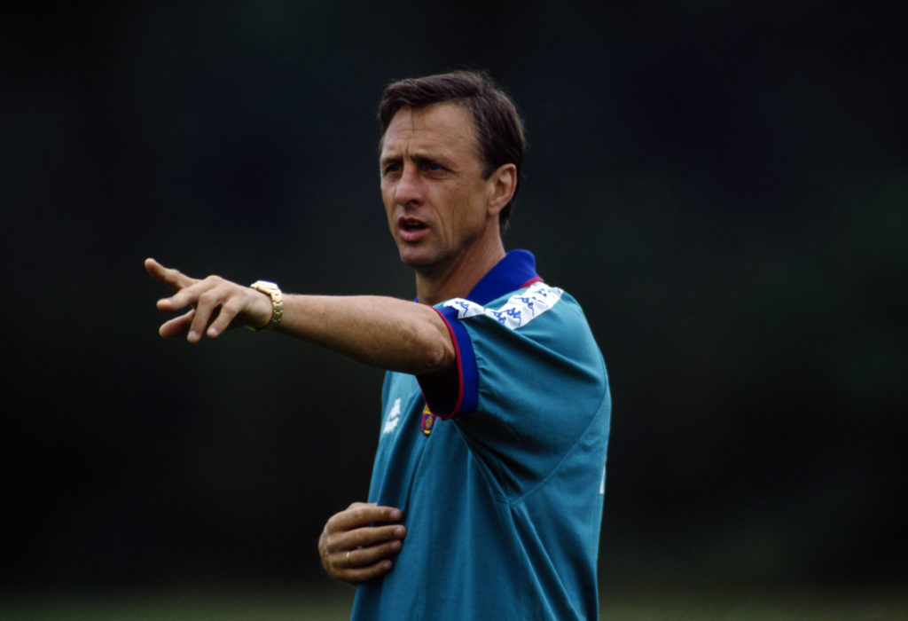 Soccer - Dutch Player and Manager Johan Cruyff