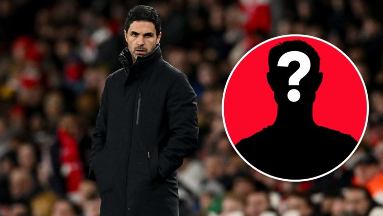 Mikel Arteta of Arsenal looks on during the UEFA Champions League 2024/25 Round of 16 Second Leg match between Arsenal FC and PSV Eindhoven at Emir...