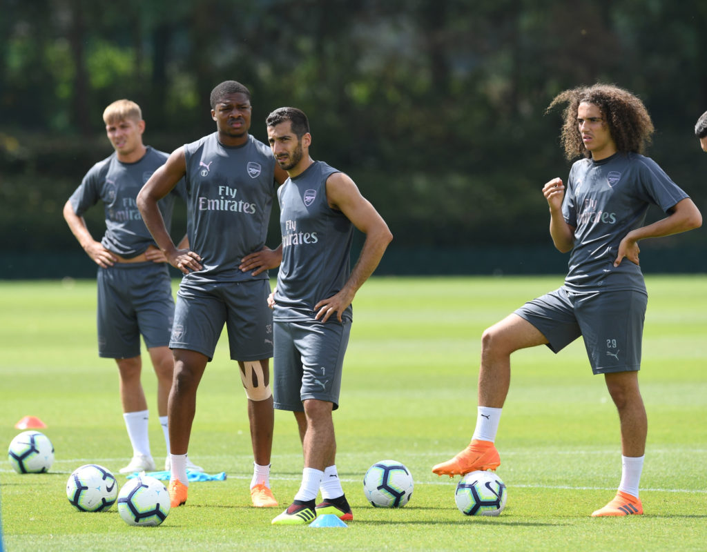 Arsenal Training Session