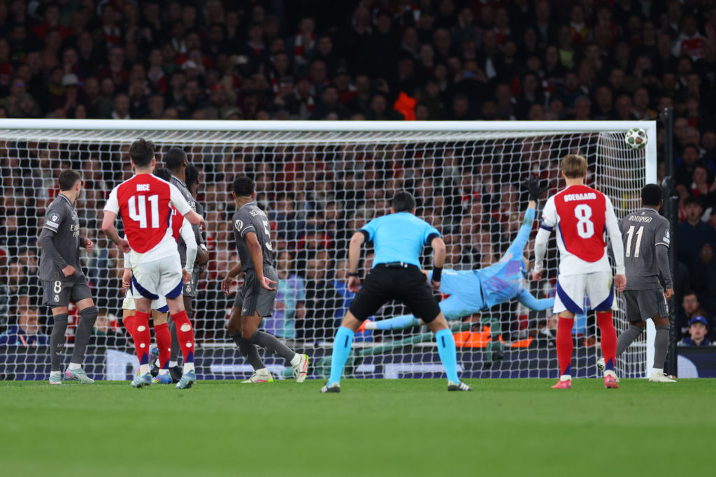 Arsenal FC v Real Madrid C.F. - UEFA Champions League 2024/25 Quarter Final First Leg