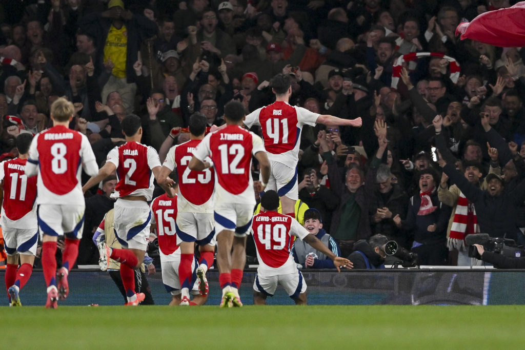 Arsenal FC v Real Madrid C.F. - UEFA Champions League 2024/25 Quarter Final First Leg
