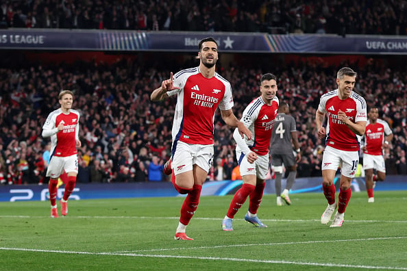 Arsenal FC v Real Madrid C.F. - UEFA Champions League 2024/25 Quarter Final First Leg