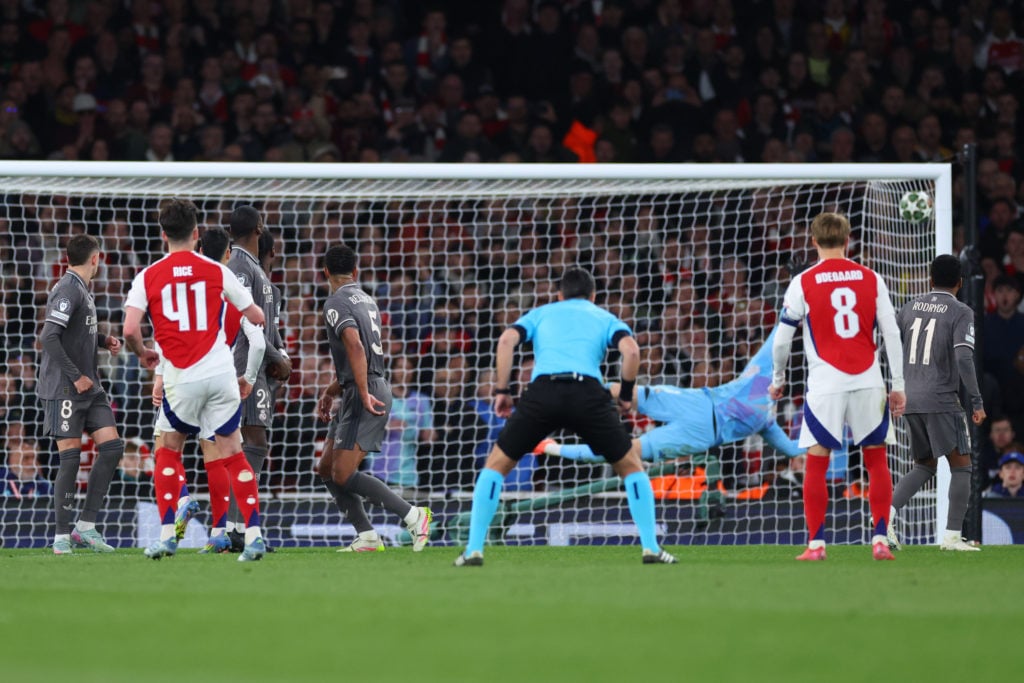 Arsenal FC v Real Madrid C.F. - UEFA Champions League 2024/25 Quarter Final First Leg
