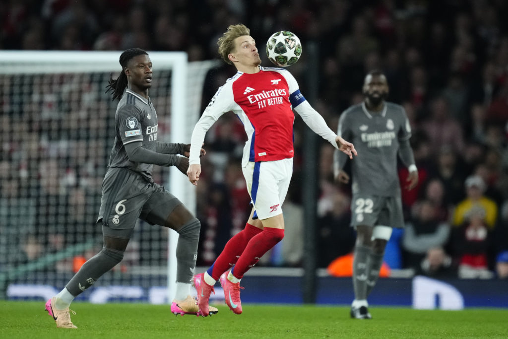 Arsenal FC v Real Madrid C.F. - UEFA Champions League 2024/25 Quarter Final First Leg