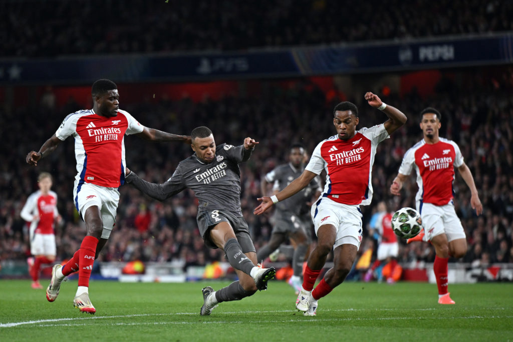 Arsenal FC v Real Madrid C.F. - UEFA Champions League 2024/25 Quarter Final First Leg