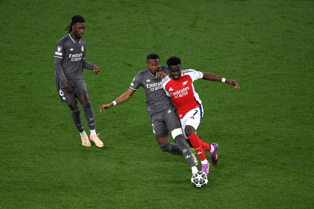 Arsenal FC v Real Madrid C.F. - UEFA Champions League 2024/25 Quarter Final First Leg
