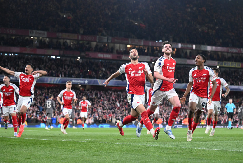 Arsenal FC v Real Madrid C.F. - UEFA Champions League 2024/25 Quarter Final First Leg