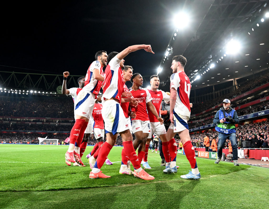 Arsenal FC v Real Madrid C.F. - UEFA Champions League 2024/25 Quarter Final First Leg