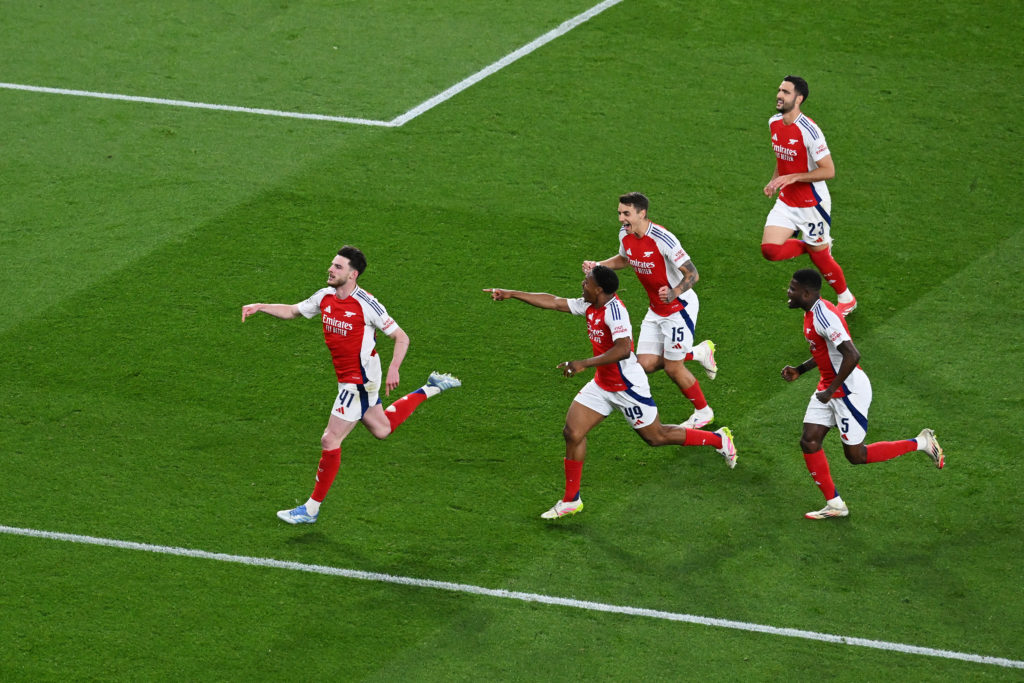 Arsenal FC v Real Madrid C.F. - UEFA Champions League 2024/25 Quarter Final First Leg