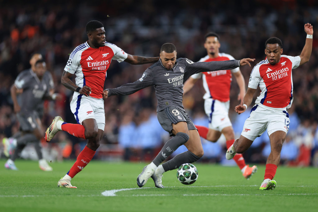 Arsenal FC v Real Madrid C.F. - UEFA Champions League 2024/25 Quarter Final First Leg