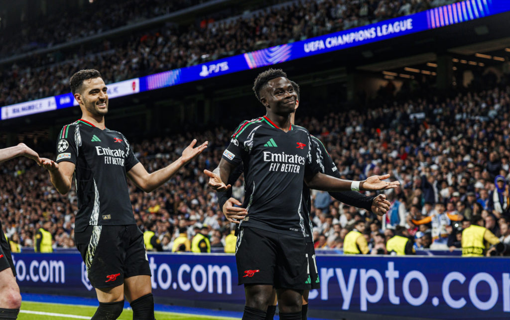 Real Madrid C.F. v Arsenal FC - UEFA Champions League 2024/25 Quarter Final Second Leg