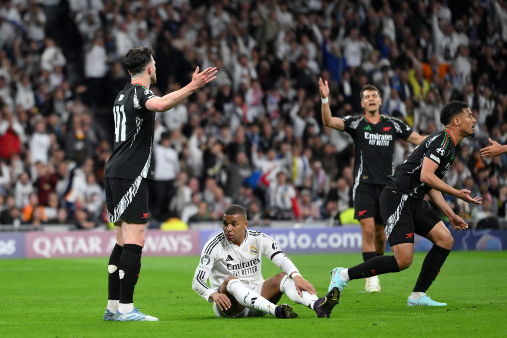 Real Madrid C.F. v Arsenal FC - UEFA Champions League 2024/25 Quarter Final Second Leg