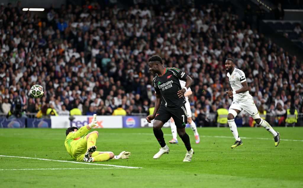 Real Madrid C.F. v Arsenal FC - UEFA Champions League 2024/25 Quarter Final Second Leg