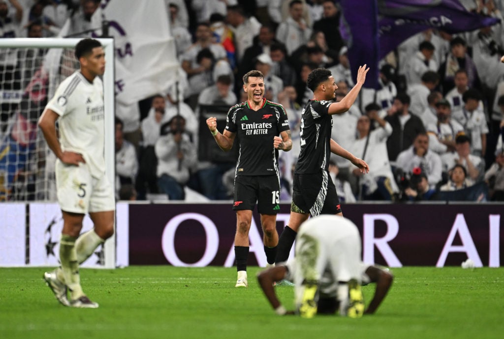 Real Madrid C.F. v Arsenal FC - UEFA Champions League 2024/25 Quarter Final Second Leg