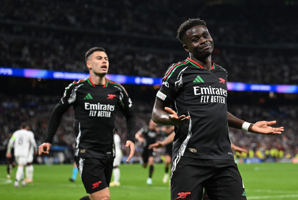 Real Madrid C.F. v Arsenal FC - UEFA Champions League 2024/25 Quarter Final Second Leg
