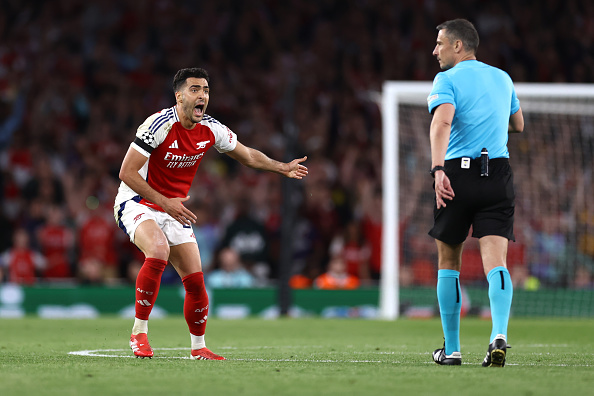 Arsenal FC v Paris Saint-Germain - UEFA Champions League 2024/25 Semi Final First Leg