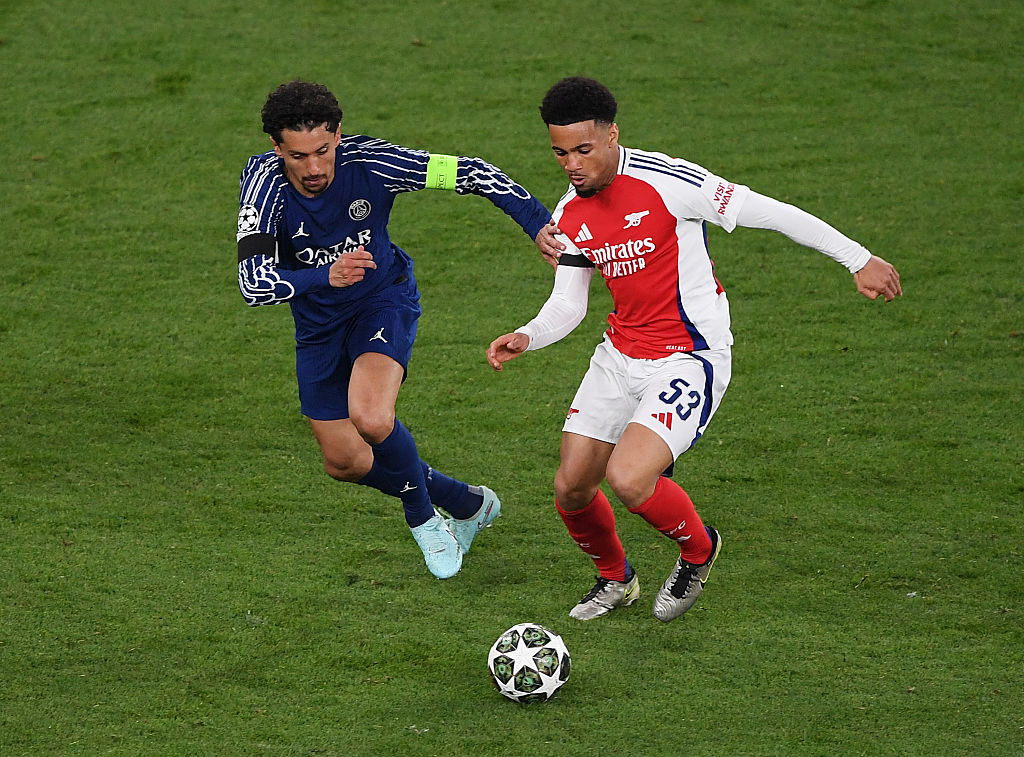 Arsenal FC v Paris Saint-Germain - UEFA Champions League 2024/25 Semi Final First Leg