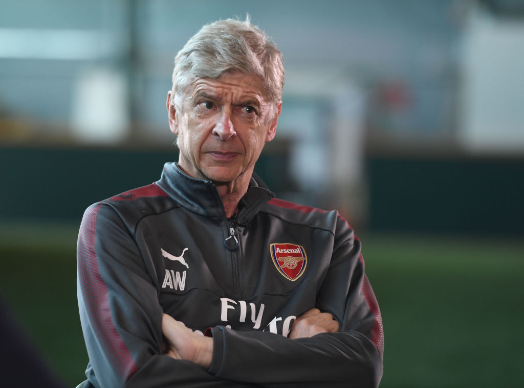Arsene Wenger Attends his Last Arsenal Press Conference