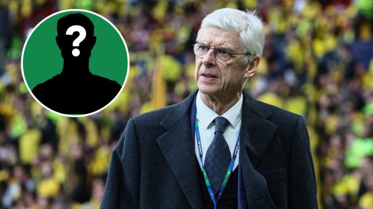 Image of: Former Arsenal manager Arsene Wenger looks on during the UEFA Champions League 2023/24 final match between Borussia Dortmund v Real Madri...