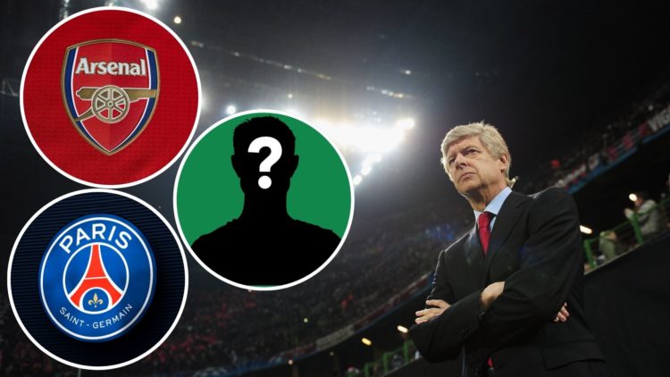 Image of: Arsene Wenger, manager of Arsenal looks on during the UEFA Champions League round of 16 first leg match between AC Milan and Arsenal, Ins...