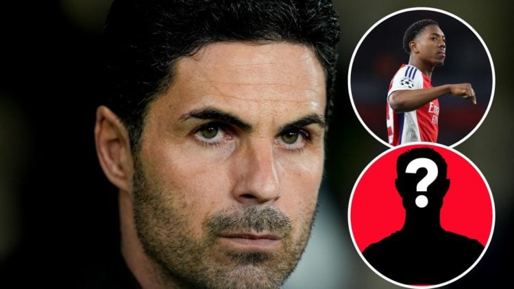 Image of Mikel Arteta Head Coach of Arsenal looks on during the UEFA Champions League 2024/25 League Phase MD1 match between Atalanta BC and Arsena...