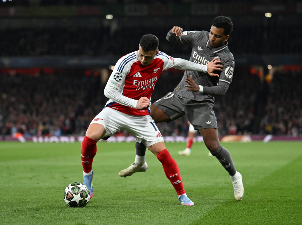 Arsenal FC v Real Madrid C.F. - UEFA Champions League 2024/25 Quarter Final First Leg