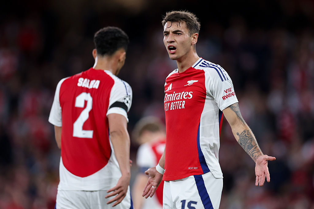 Arsenal FC v Paris Saint-Germain - UEFA Champions League 2024/25 Semi Final First Leg