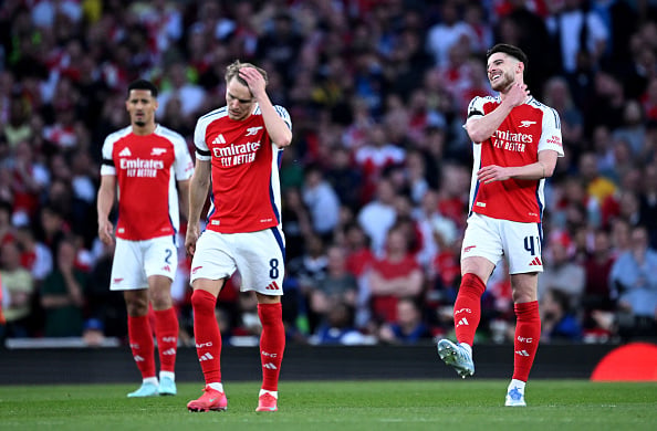 Arsenal FC v Paris Saint-Germain - UEFA Champions League 2024/25 Semi Final First Leg