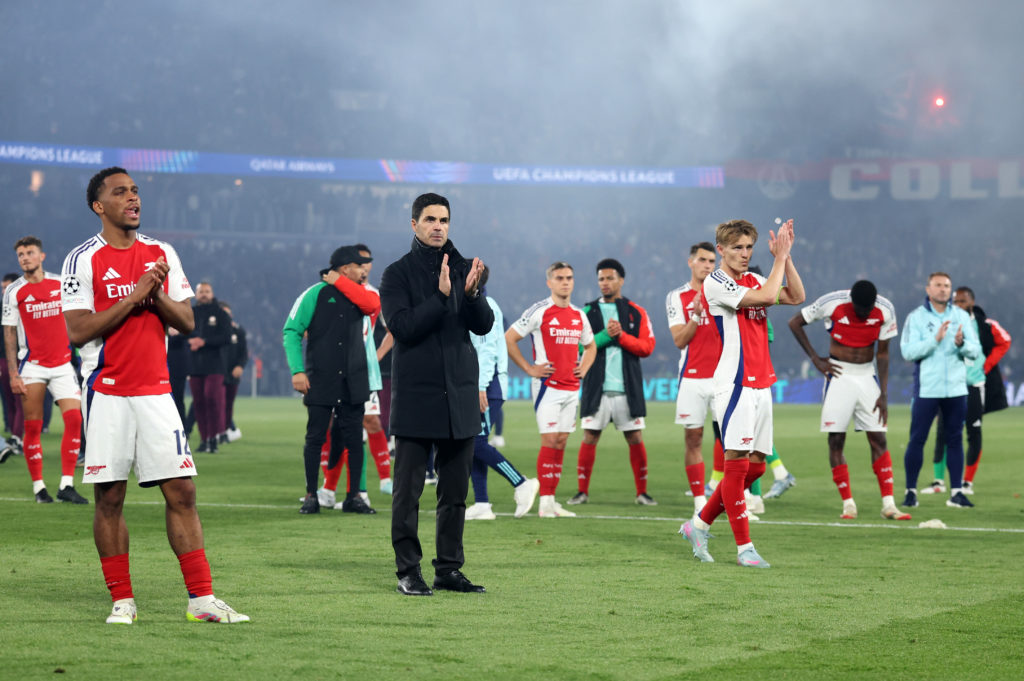 Paris Saint-Germain v Arsenal FC - UEFA Champions League 2024/25 Semi Final Second Leg
