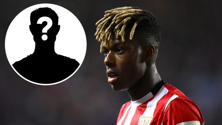 Athletic Club player Nico Williams looks o during the UEFA Europa League 2024/25 Quarter Final First Leg match between Rangers FC and Athletic Club...