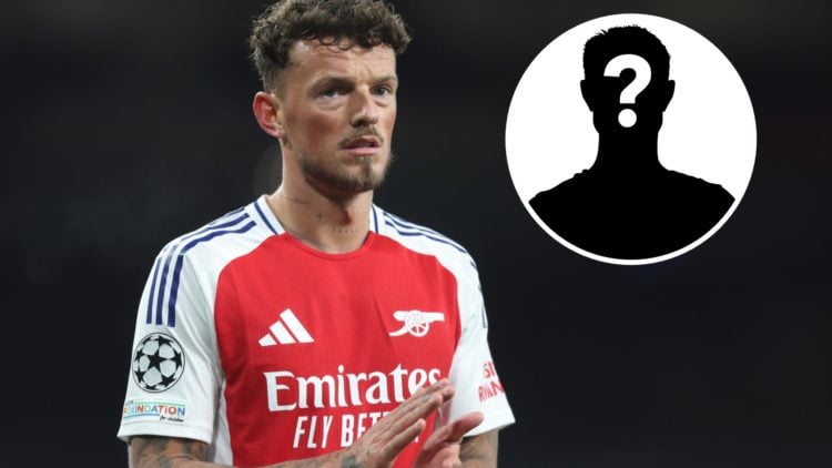 Arsenal's Ben White during the UEFA Champions League 2024/25 UEFA Champions League 2024/25 Round of 16 Second Leg match between Arsenal FC and PSV,...