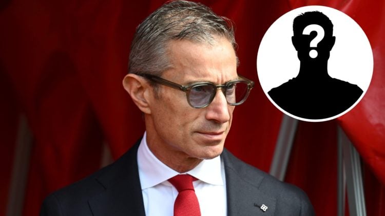 Andrea Berta, Sporting director of Arsenal looks on prior to the Premier League match between Southampton FC and Arsenal FC at St Mary's Stadium, w...