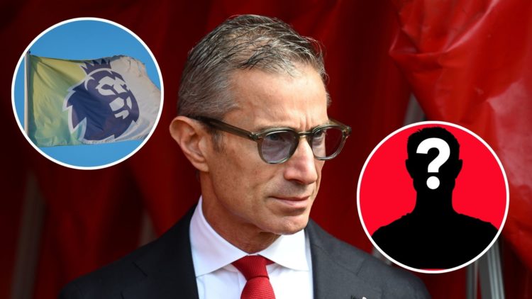 Image of Andrea Berta, Sporting director of Arsenal looks on prior to the Premier League match between Southampton FC and Arsenal, Insets of A deta...