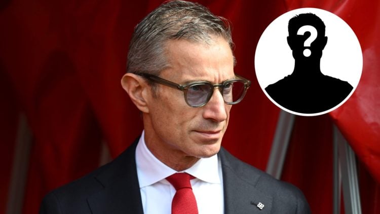 Andrea Berta, Sporting director of Arsenal looks on prior to the Premier League match between Southampton FC and Arsenal FC at St Mary's Stadium, w...